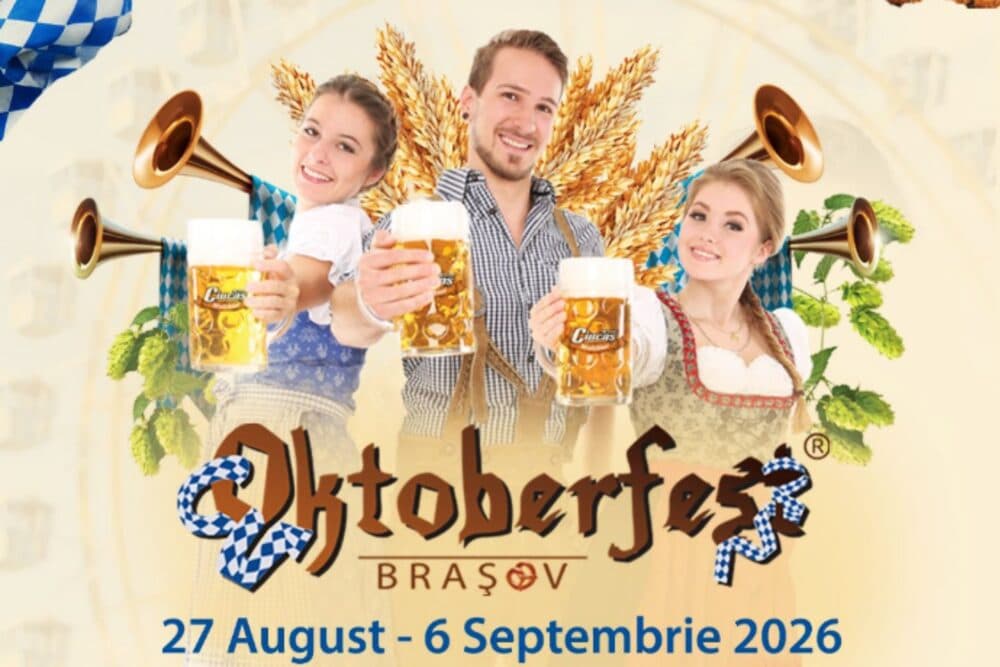 Oktoberfest 2026 Brașov are loc între 27 august și 6 septembrie
