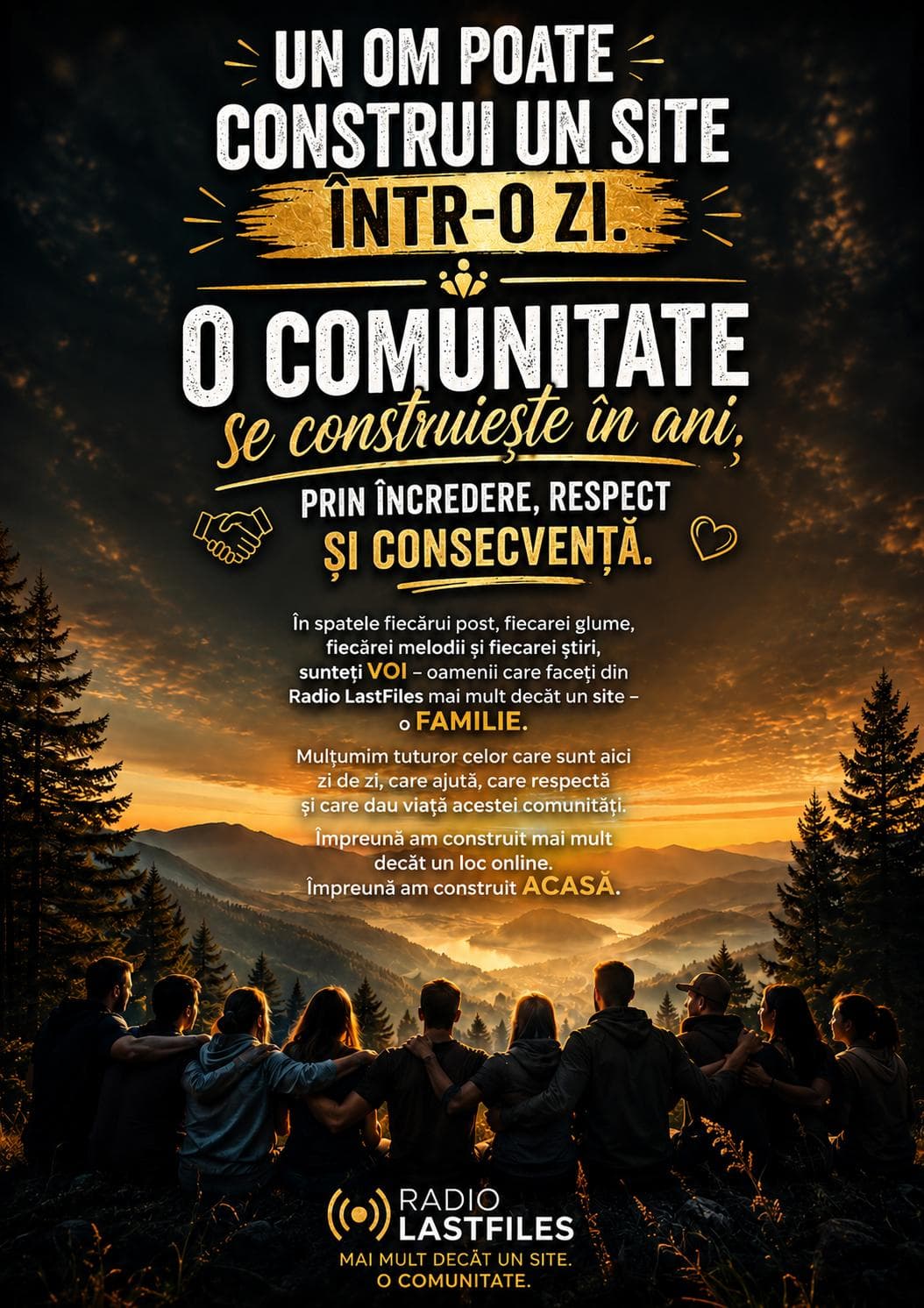 Împreună construim mai mult decât un site.
